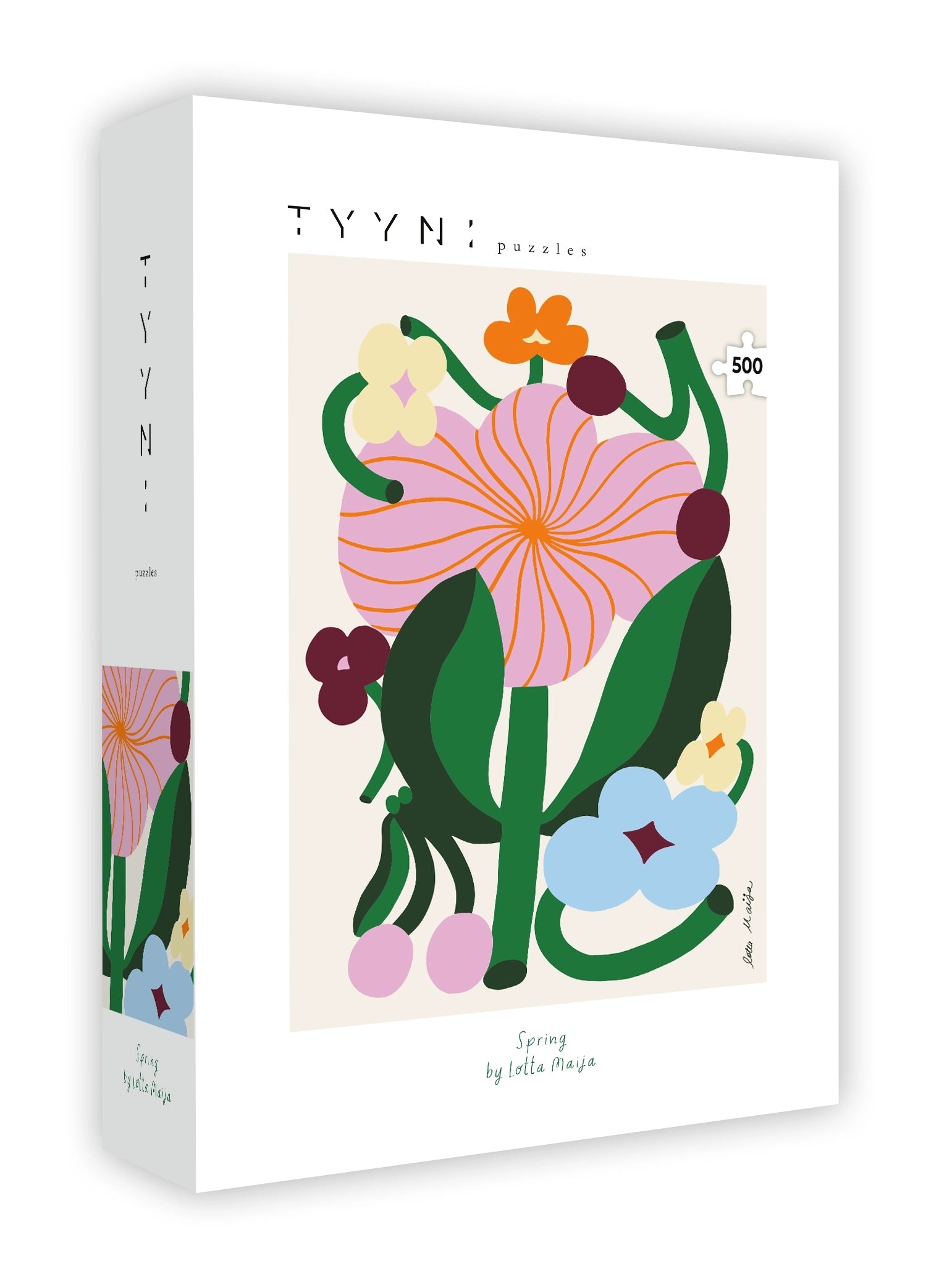 Tyyni Puzzle - 500 pieces, Spring by Lotta Maija
